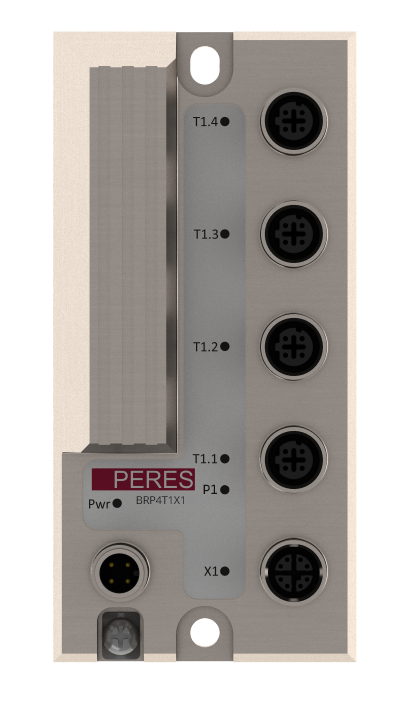 BRP4t1X1 M12  unmanaged SPE Switch mit POWER Ports IP65/IP67